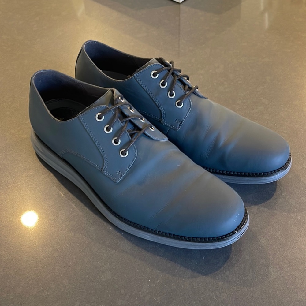 Cole Haan Grand, mens grey oxfords size 11- NEW